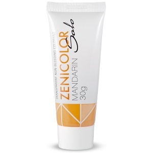 Colorant pentru Săpun Melt & Pour ZENICOLOR Solo Mandarină, Pastă Concentrată 30 g
