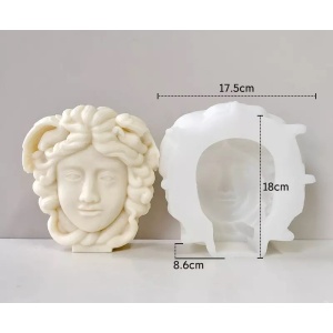 Matriță Silicon Chip Femeie Grecească - Img 2