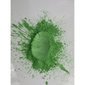 Pudră Mica Verde Deschis pentru Wax Melt, Rășină Epoxidică, Machiaj și Săpun