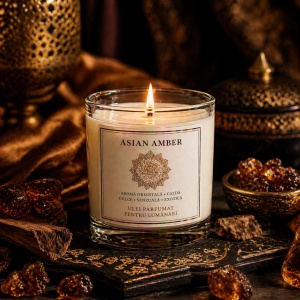 Ulei Parfumat Asian Amber – Aromă oriental cald dulce senzual exotic | Lumânări, Difuzoare & Săpunuri | Erfello
