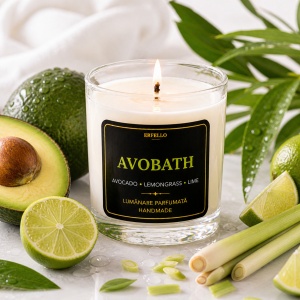 Ulei Parfumat Avobath – Aromă citric verde proaspăt efervescent | Lumânări, Difuzoare & Săpunuri | Erfello