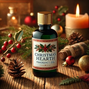 Ulei Parfumat Christmas Hearth – Aromă festiv condimentat cald de Crăciun | Lumânări, Difuzoare & Săpunuri | Erfello