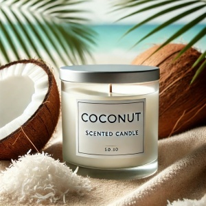 Ulei Parfumat Coconut – Aromă tropical dulce exotic cremos | Lumânări, Difuzoare & Săpunuri | Erfello