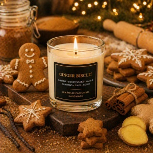 Ulei Parfumat Ginger Biscuit – Aromă gurmand cald condimentat de sărbători | Lumânări, Difuzoare & Săpunuri | Erfello