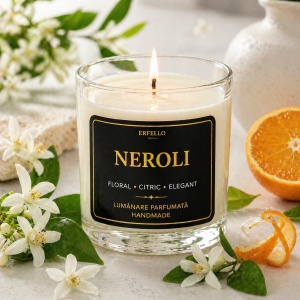 Ulei Parfumat Neroli – Aromă floral citric de lux rafinat | Lumânări, Difuzoare & Săpunuri | Erfello