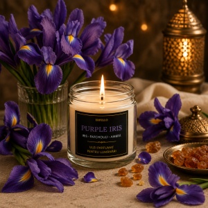 Ulei Parfumat Purple Iris – Aromă floral lemnos ambrat rafinat | Lumânări, Difuzoare & Săpunuri | Erfello