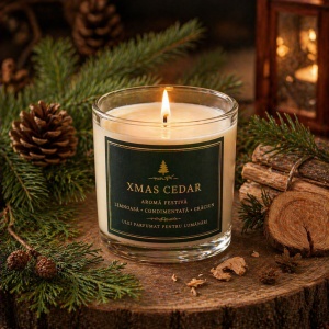 Ulei Parfumat Xmas Cedar – Aromă festiv lemnos condimentat Crăciun | Lumânări, Difuzoare & Săpunuri | Erfello