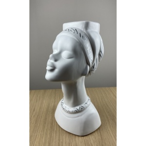 Vază Design din Ceramică – Stil Modern, Alb - Img 3