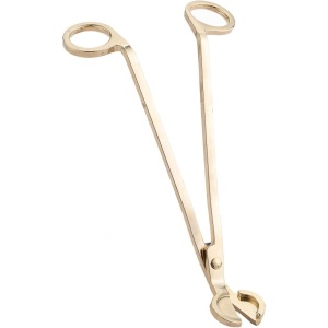 Foarfecă Fitil Lumânări Auriu – Oțel Inoxidabil + Husă | Accesoriu Profesional pentru Tăiat Fitil