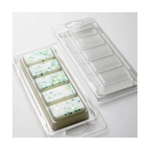 Matriță Clam Shell Rectangle Snap Bar - PET Reciclabil pentru Wax Melt