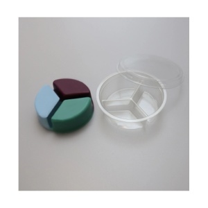 Matriță Trio Deli Pot Wax Melt, 3 Cavități PET Reciclabil pentru Parfumuri de Casă