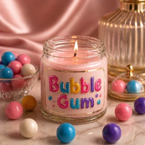 Ulei Parfumat Bubble Gum – Aromă gurmand dulce jucăuș fructat | Lumânări, Difuzoare & Săpunuri | Erfello