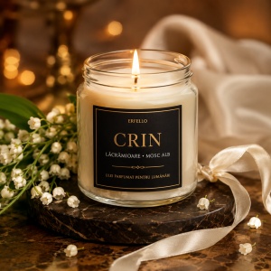 Ulei Parfumat Crin (Lily of the Valley) – Mosc Alb & Funda de Mătase | Erfello