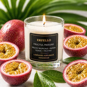 Ulei Parfumat Fructul Pasiunii – Fructe Tropicale, Papaya & Guava | Fructat Exotic Tropical | Lumânări, Difuzoare, Săpunuri