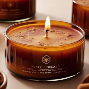 Ulei parfumat Honey & Tobacco Erfello – aromă dulce-orientală complexă pentru lumânări handmade unisex