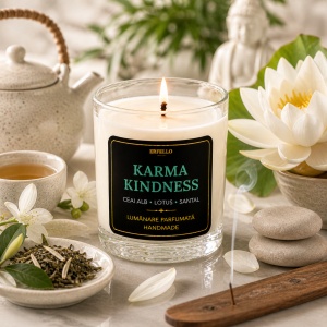 Ulei Parfumat Karma Kindness – Aromă zen calmant spiritual pur | Lumânări, Difuzoare & Meditație | Erfello