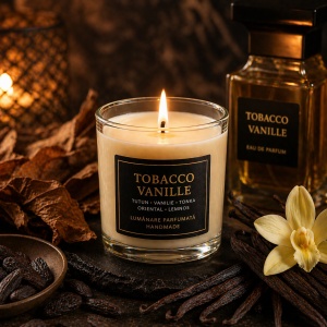 Ulei Parfumat Tobacco Vanille – Aromă oriental lemnos unisex opulent | Lumânări, Difuzoare & Săpunuri | Erfello