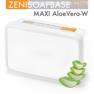 Bază de Săpun Melt & Pour Albă Zenisoap cu Aloe Vera, Fără SLS