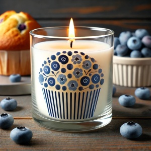 Ulei Parfumat Blueberry Muffin – Aromă gurmand fructat dulce de patiserie | Lumânări, Difuzoare & Săpunuri | Erfello