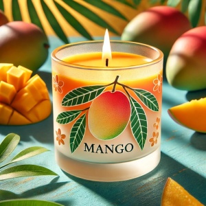 Ulei Parfumat Mango – Aromă fructat tropical exotic energizant | Lumânări, Difuzoare & Săpunuri | Erfello