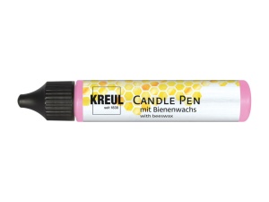 Carioci KREUL Roz 29ml – Vopsea pentru Decorat Lumânări, Calitate Germană