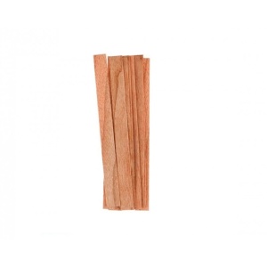 Fitil din Lemn Woodwick 0,762 mm pentru Lumânări – 10 buc, 5 Lățimi | Made in USA