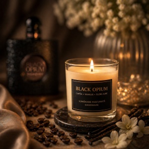 Ulei Parfumat Black Opium – Aromă oriental gurmand intens seducător | Lumânări, Difuzoare & Săpunuri | Erfello