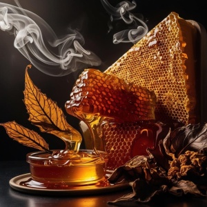 Parfum Honey & Tobacco – miere și fagure cu tutun și piper negru, 6 note distinctive, certificat IFRA