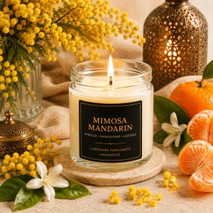Ulei Parfumat Mimosa & Mandarin – Aromă floral citric elegant primăvăratic | Lumânări, Difuzoare & Săpunuri | Erfello