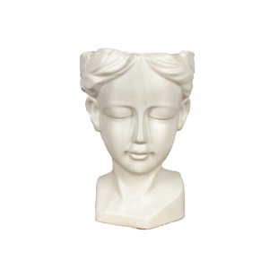 Vază Venus din Ceramică – Stil Modern, Alb