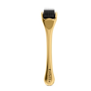 Dermaroller Gold cu 540 Ace din Titan 0,3 mm pentru Față