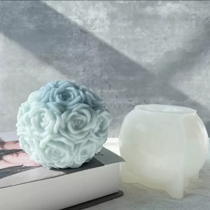 Matriță Silicon Buchet de Flori