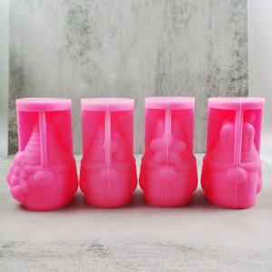 Set Matrita/ Forma din silicon , 4 Mos Craciun - Img 3
