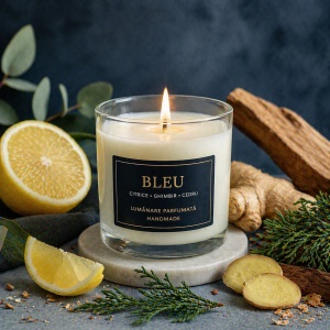 Ulei Parfumat Bleu – Aromă fougère masculin proaspăt modern | Lumânări, Difuzoare & Săpunuri | Erfello