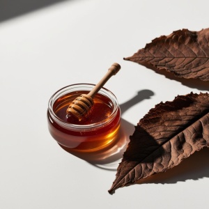 Ulei parfumat Honey & Tobacco – dozaj 4-10%, compatibil cu ceară de soia, cocos și parafină, Made in UK