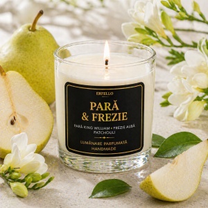 Ulei Parfumat Pară și Frezie – Aromă floral fructat delicat suculent | Lumânări, Difuzoare & Săpunuri | Erfello