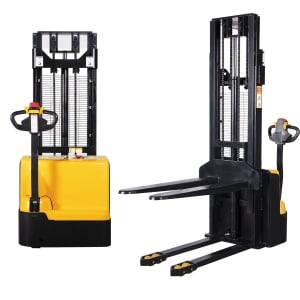 Stivuitor electric cu catarg WS15H-35 1500KG/3500MM STAXX cu baterie AGM-71 Ah - Img 2