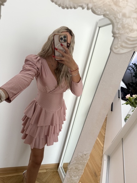 Rochie Barbie 2 Crystal Light Pink
