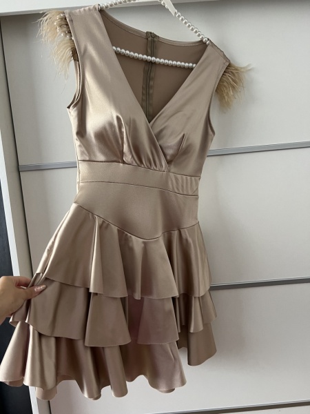 Rochie Chloe Champagne
