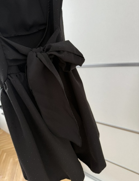 Rochie Iris Crystal Full Black - Img 2