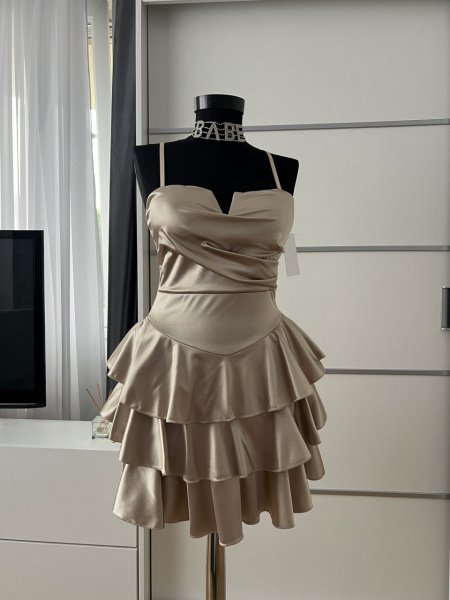 Rochie Mirabela Bej - Img 4