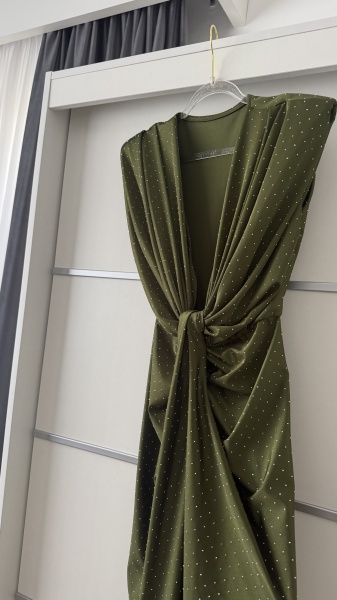 Rochie Modelatoare Bella 2 Crystal Olive - Img 4