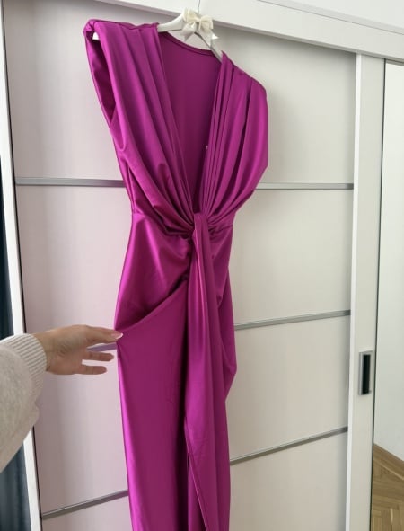 Rochie Modelatoare BELLA 2 Magenta - Img 3