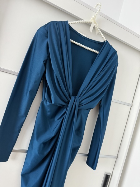 Rochie Modelatoare BELLA Night Blue - Img 2