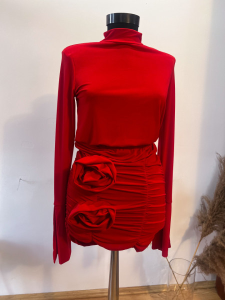 Rochie Roses Red - Img 2