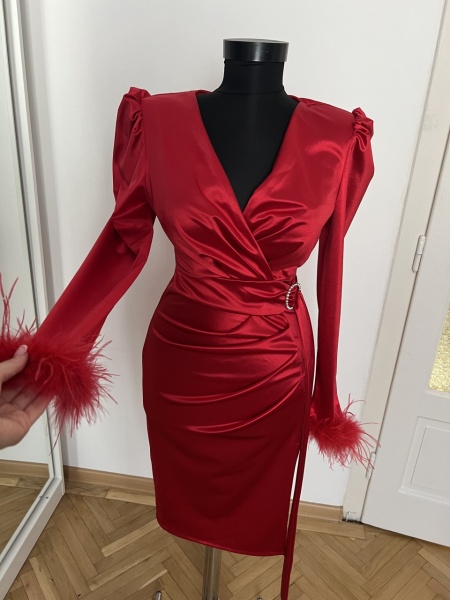 Rochie Sara Red - Img 3