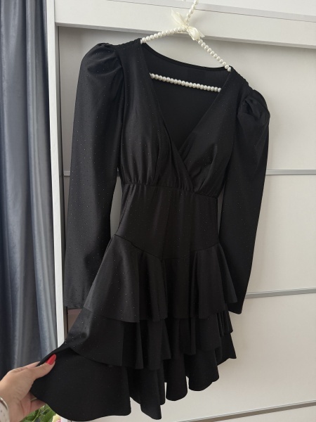 Rochie Barbie 2 Crystal Full Black - Img 2