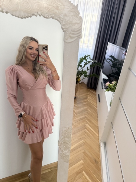 Rochie Barbie 2 Crystal Light Pink - Img 2