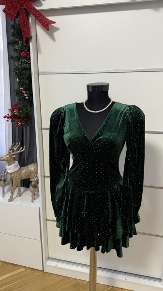Rochie Barbie Crystal C Green - Img 4