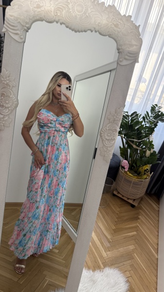 Rochie Flower Baby Blue - Img 4
